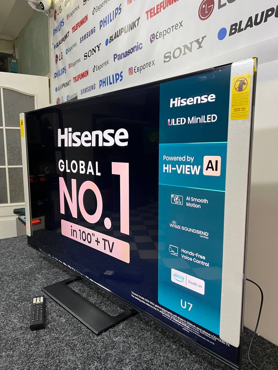 новий телевізор Hisense 65U7Q QLED Mini-LED - фото 3