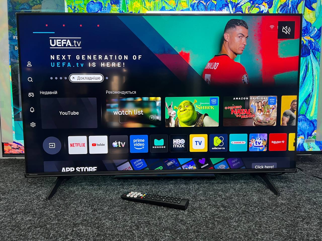 Телевізор Hisense 43E6NT 4K