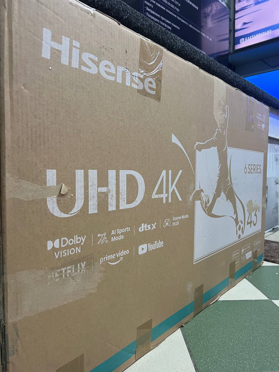 Телевізор Hisense 43E6NT 4K - фото 3