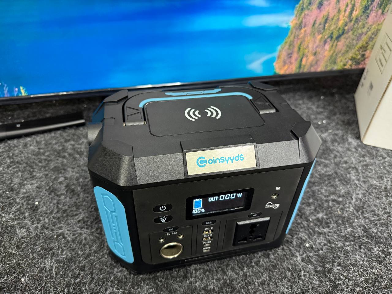 зарядна станція Coinsyyds 500W  - фото 3