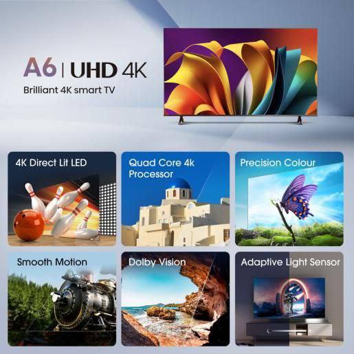 Телевізор Hisense 55A6N  4K - фото 6