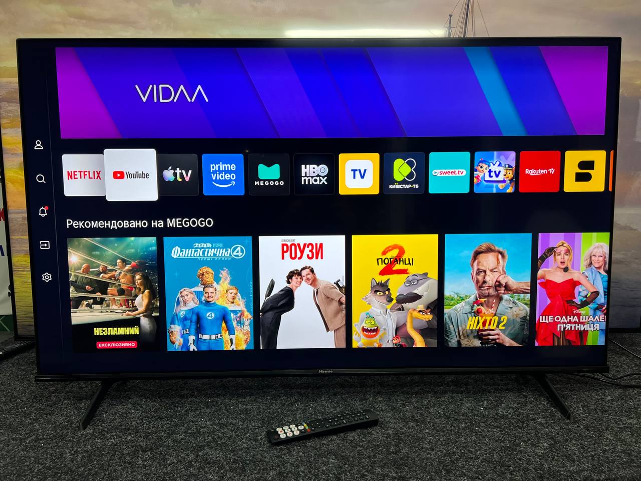 Телевізор Hisense 55E77NQ QLED - фото 2