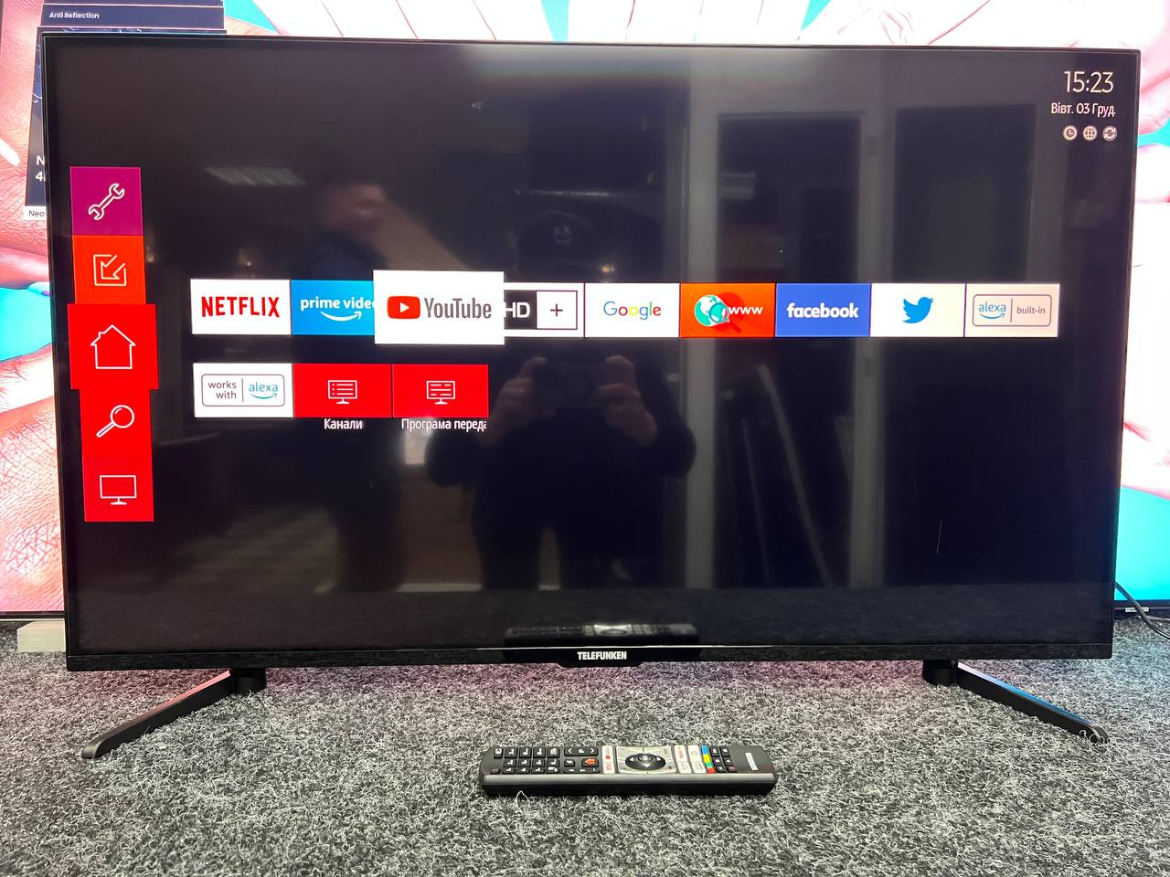 Телевізор Telefunken QU43K800 QLED - фото 2