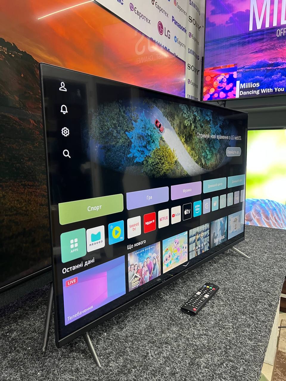 Телевізор LG 43UR74006LB - фото 4