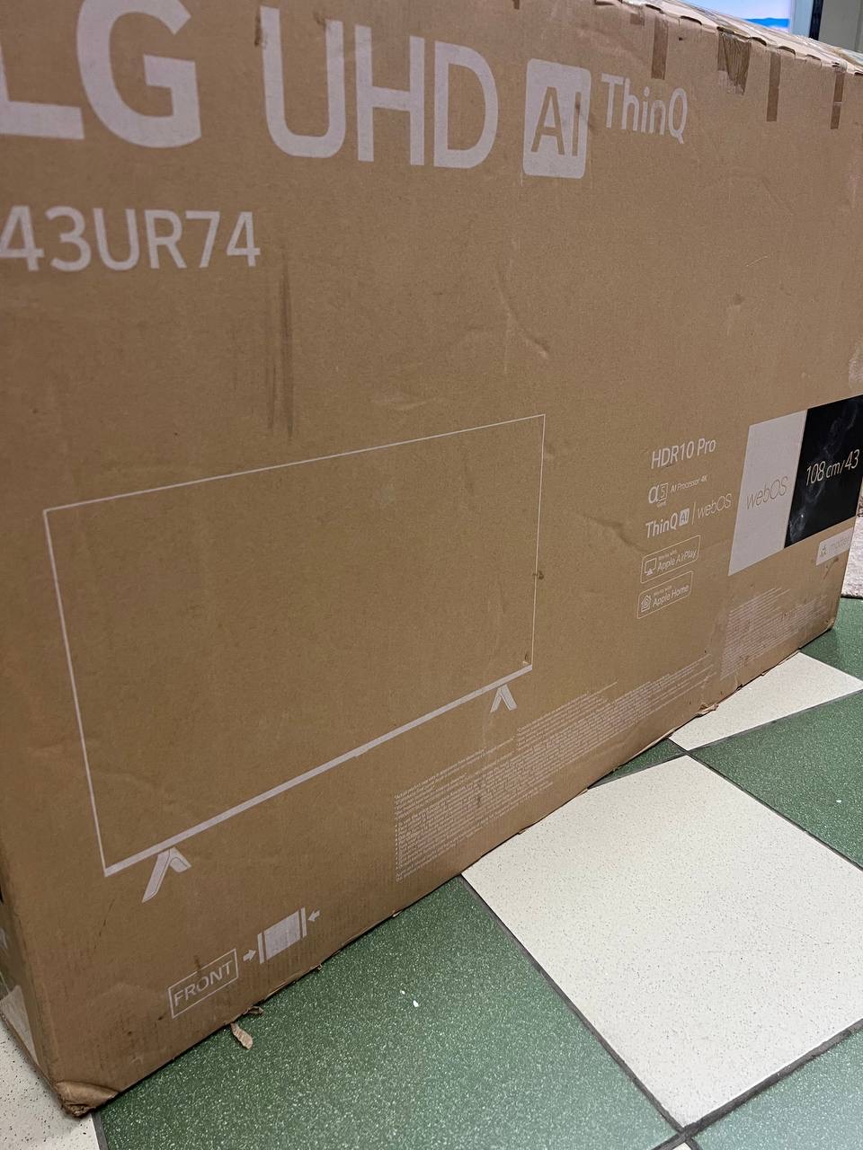 Телевізор LG 43UR74006LB - фото 8