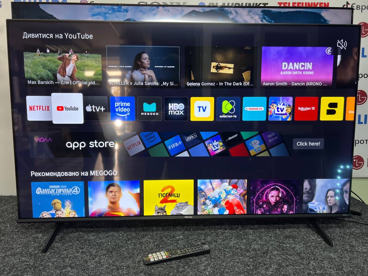 Телевізор Hisense 55E6KT - фото 2