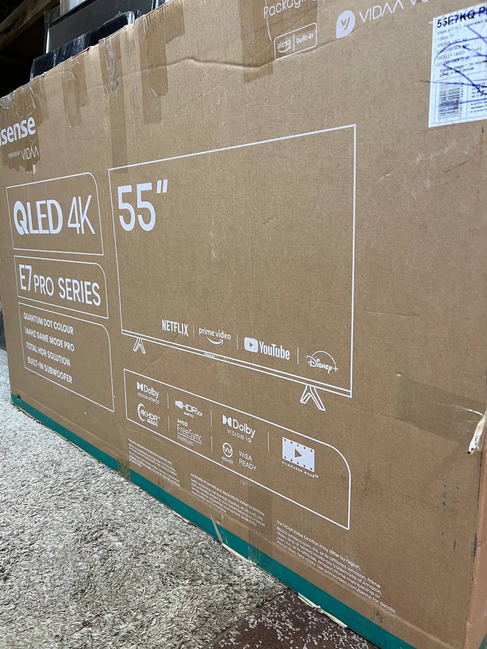 Телевізор Hisense 55E7KQ - фото 7