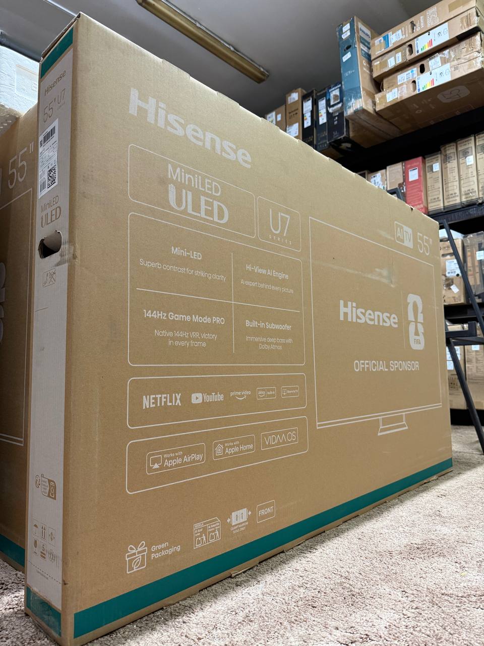 Телевізор 55' дюймів Hisense 55U7Q - фото 4