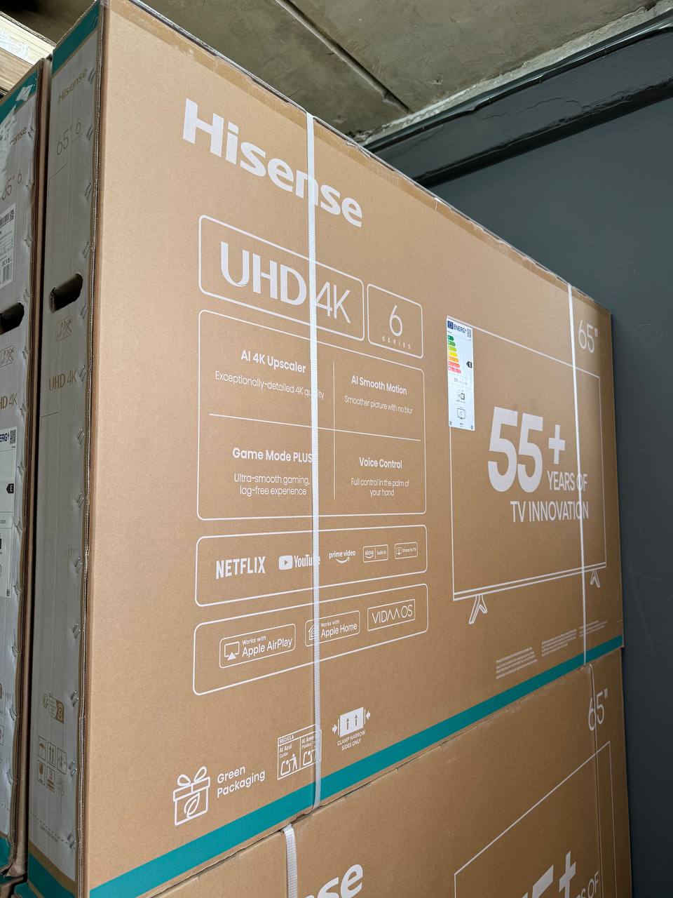 Телевізор 65' дюймів Hisense 65A6N - фото 4